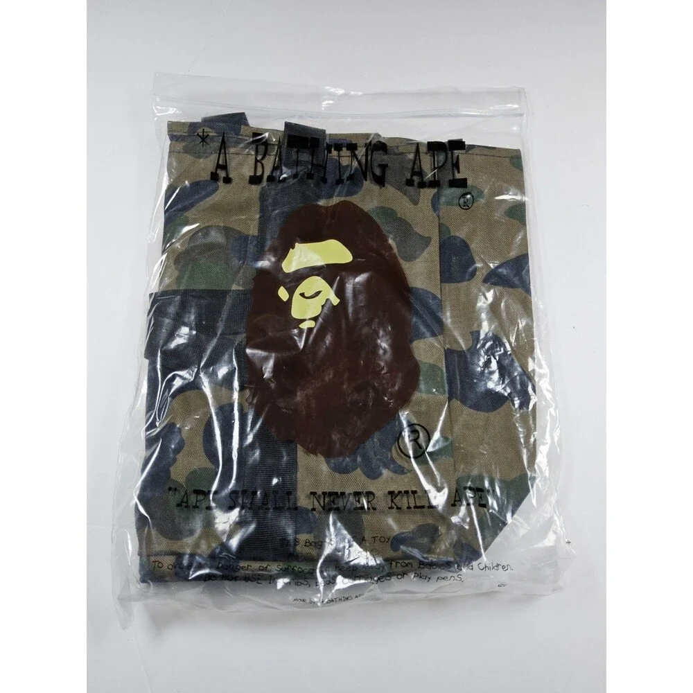 BAPE A Bathing Ape Camo Tote Bag October2024 Smart Official Japan Magazine Promo